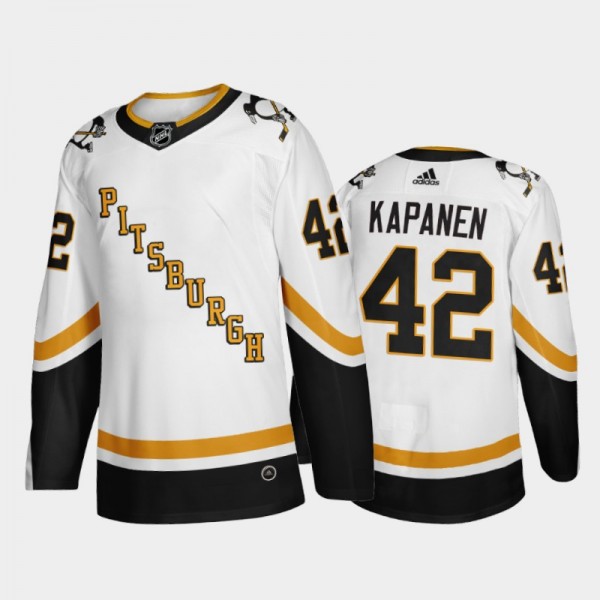 Pittsburgh Penguins Kasperi Kapanen #42 2021 Rever...