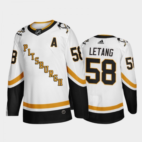 Pittsburgh Penguins Kris Letang #58 2021 Reverse R...