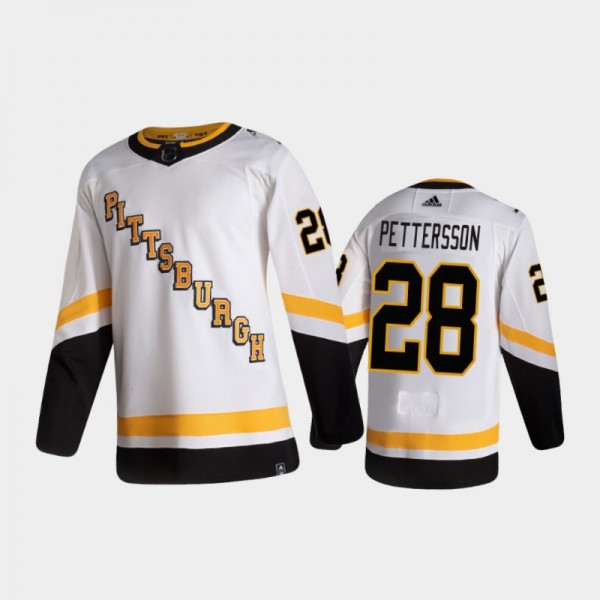 Men's Pittsburgh Penguins Marcus Pettersson #28 Re...