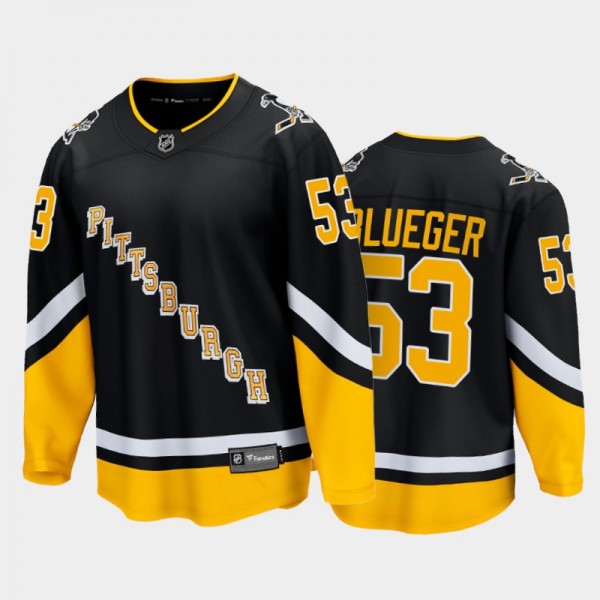 Teddy Blueger #53 Pittsburgh Penguins Alternate 20...