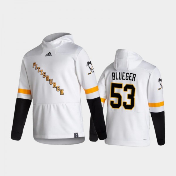 Men's Pittsburgh Penguins Teddy Blueger #53 Authen...