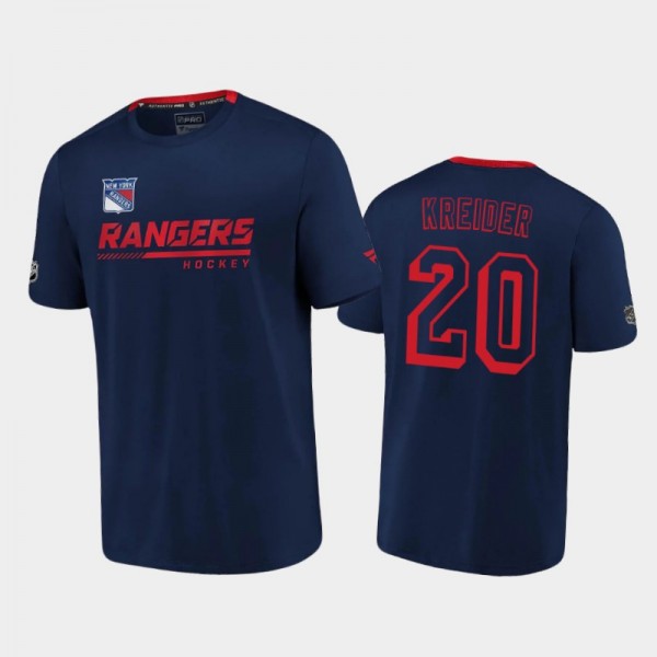 2020-21 New York Rangers Chris Kreider #20 Authent...