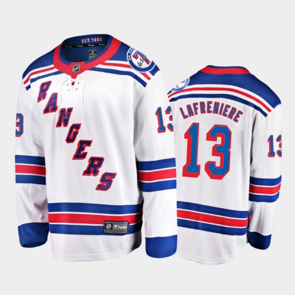 New York Rangers #13 Alexis Lafreniere Mr. Ranger ...