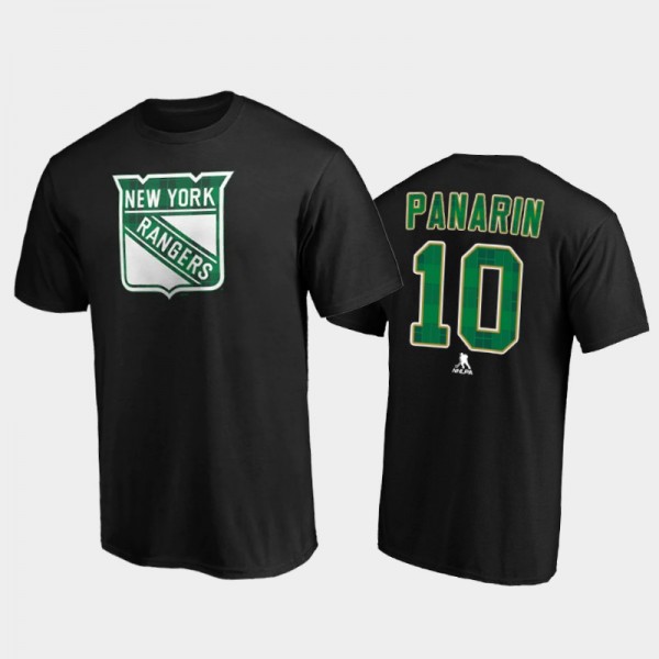 Men New York Rangers Artemi Panarin #10 Emerald Pl...