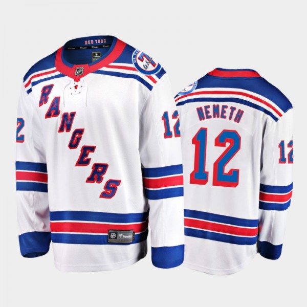 New York Rangers #12 Patrik Nemeth Mr. Ranger 7 Me...