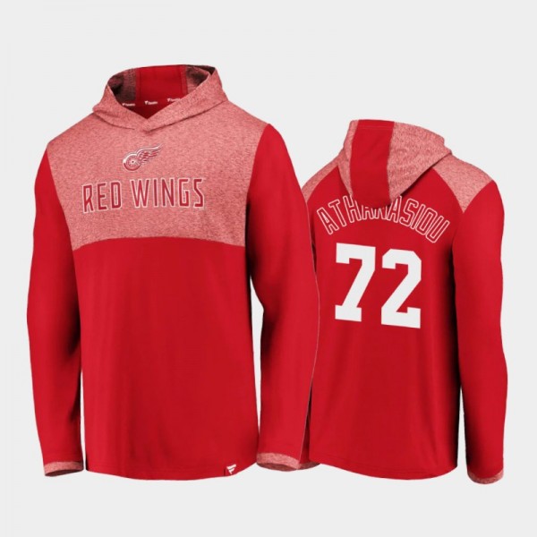 Men's Andreas Athanasiou #72 Detroit Red Wings Pul...