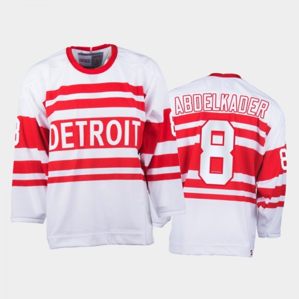 Detroit Red Wings Justin Abdelkader #8 Heritage Wh...