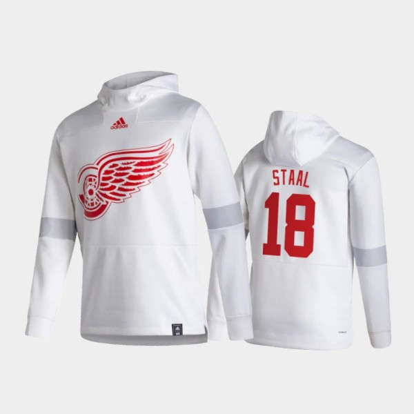 Men's Detroit Red Wings Marc Staal #18 Authentic P...