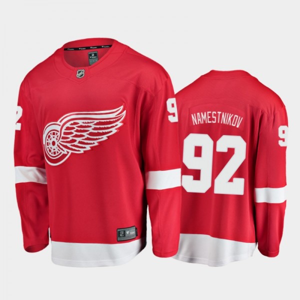 Detroit Red Wings Vladislav Namestnikov #92 Home R...