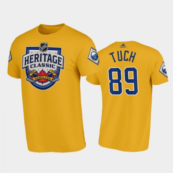 Men Buffalo Sabres Alex Tuch #89 2022 Heritage Cla...