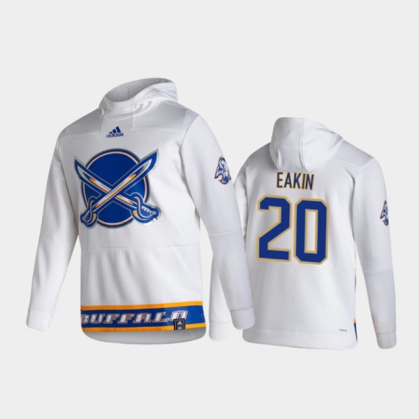 Men's Buffalo Sabres Cody Eakin #20 Authentic Pull...