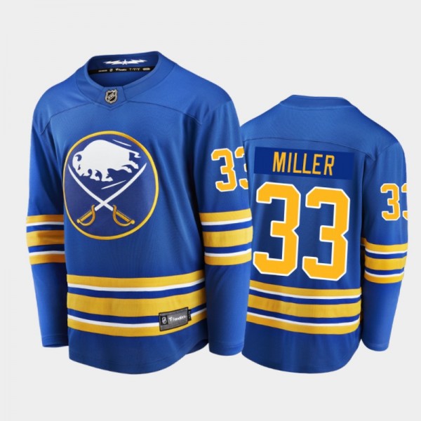Buffalo Sabres Colin Miller #33 Home Royal Blue 20...