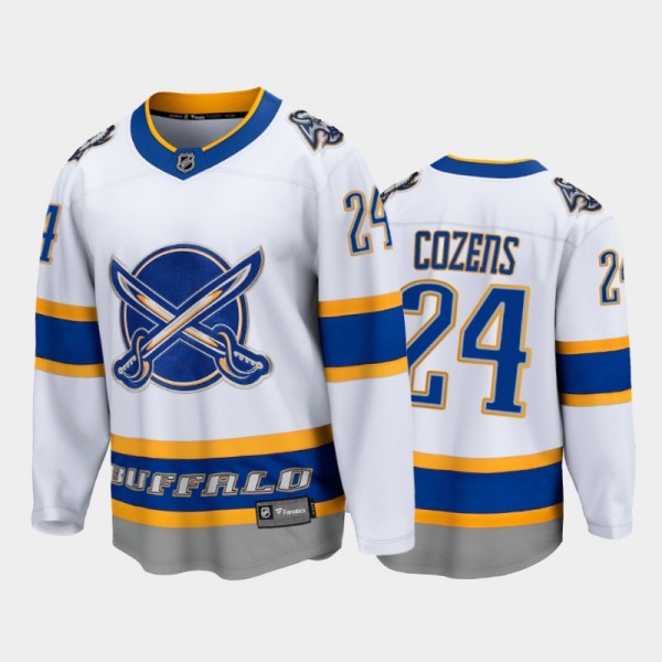 Men's Buffalo Sabres Dylan Cozens #24 Special Edition White 2020-21 Jersey