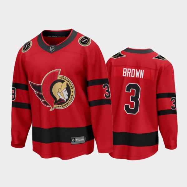 Men's Ottawa Senators Josh Brown #3 Special Editio...