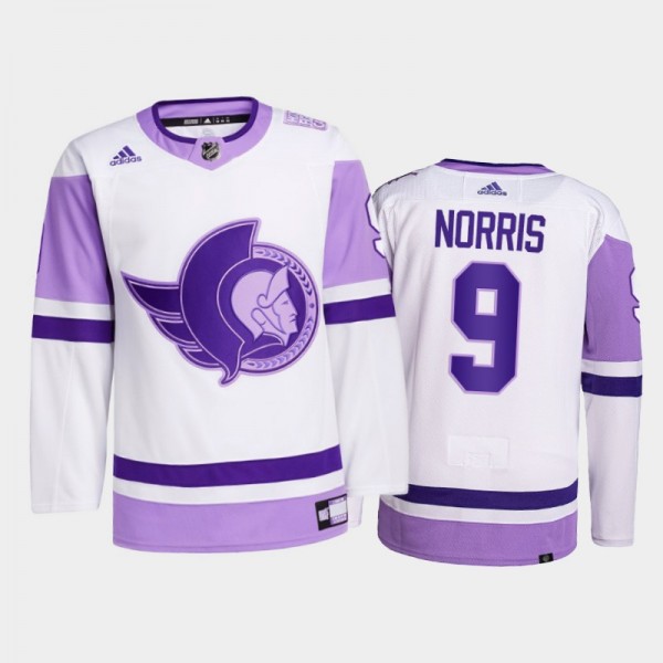 Josh Norris #9 Ottawa Senators 2021 HockeyFightsCa...