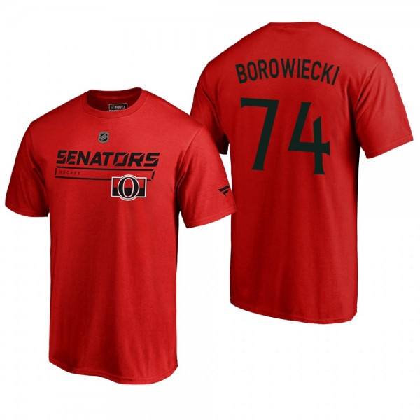 Men's Ottawa Senators Mark Borowiecki #74 Rinkside...