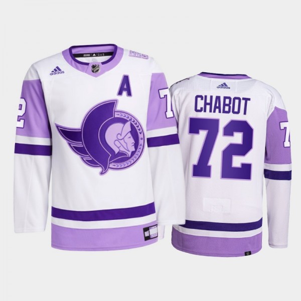 Thomas Chabot #72 Ottawa Senators 2021 HockeyFight...