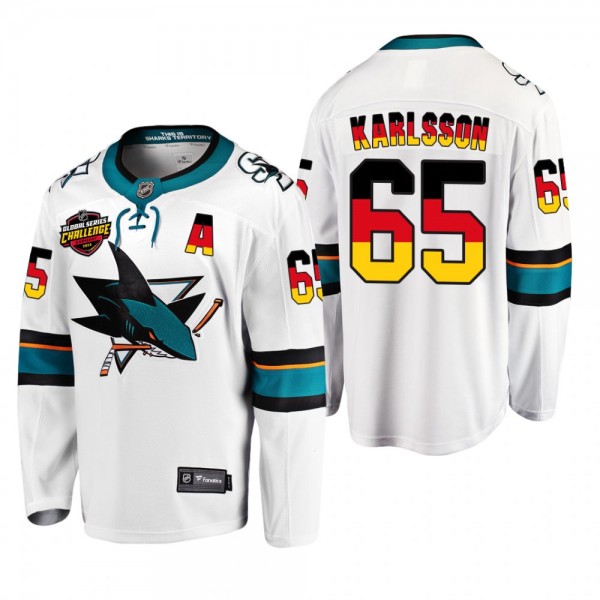 Erik Karlsson Sharks 2022 NHL Global Series Jersey...