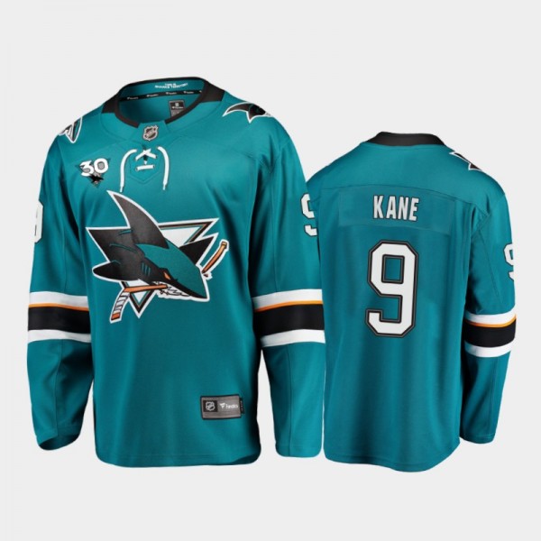 Men's San Jose Sharks Evander Kane #9 Commemorate ...