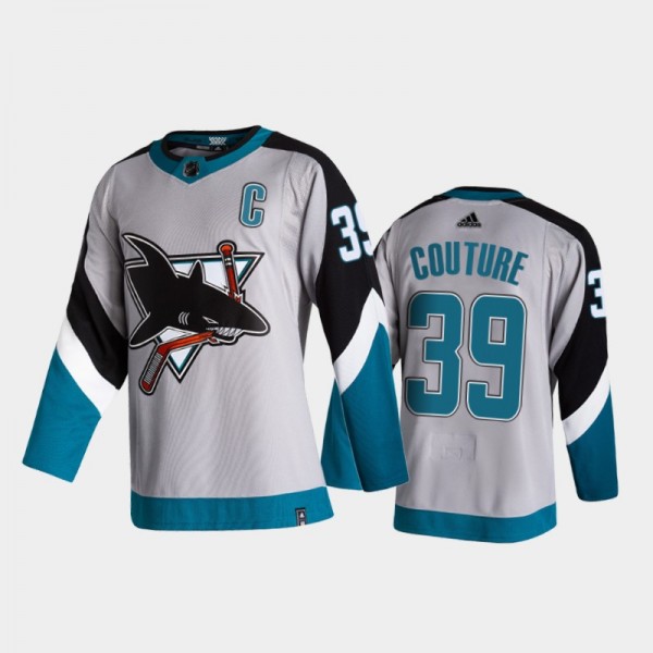 Men San Jose Sharks Logan Couture #39 Reverse Retr...