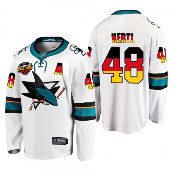 Tomas Hertl Sharks 2022 NHL Global Series Jersey W...