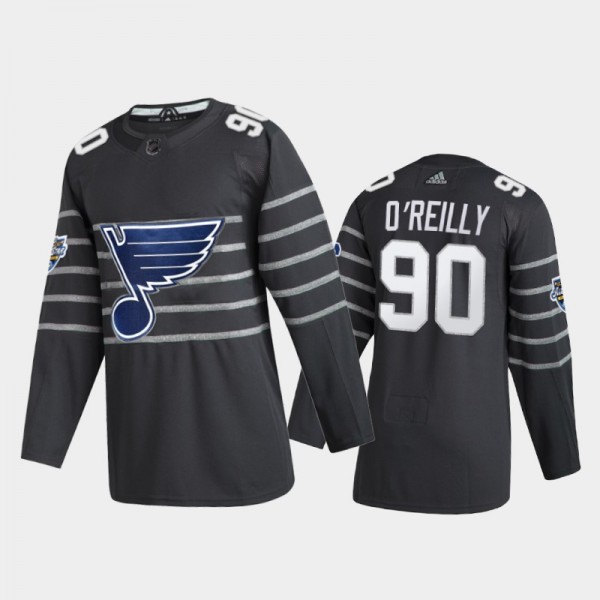 St. Louis Blues Ryan O'Reilly #90 2020 NHL All-Star Game Authentic Gray Jersey