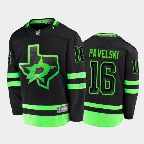 Dallas Stars Joe Pavelski #16 Alternate Black 2020...