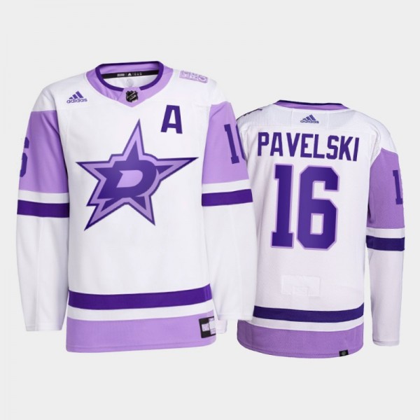 Dallas Stars 2021 HockeyFightsCancer Joe Pavelski ...