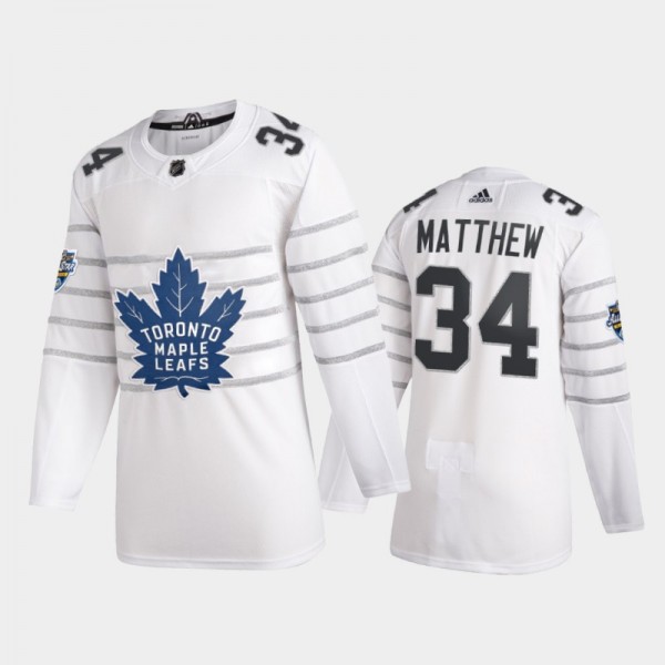 Toronto Maple Leafs Auston Matthews #34 2020 NHL A...