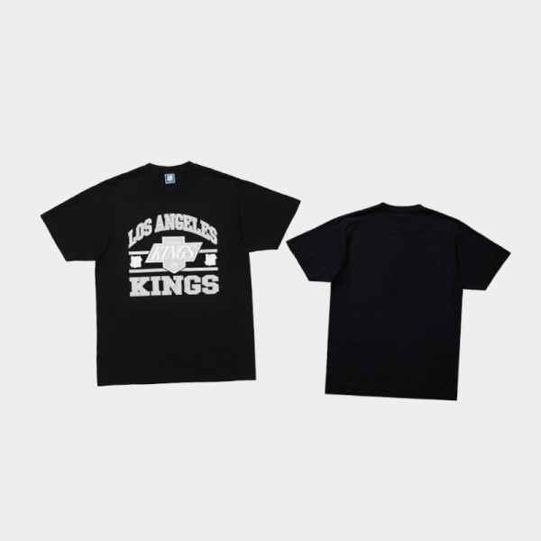Men's Undefeated X LA Kings Camo LOS ANGELES Black T-Shirt