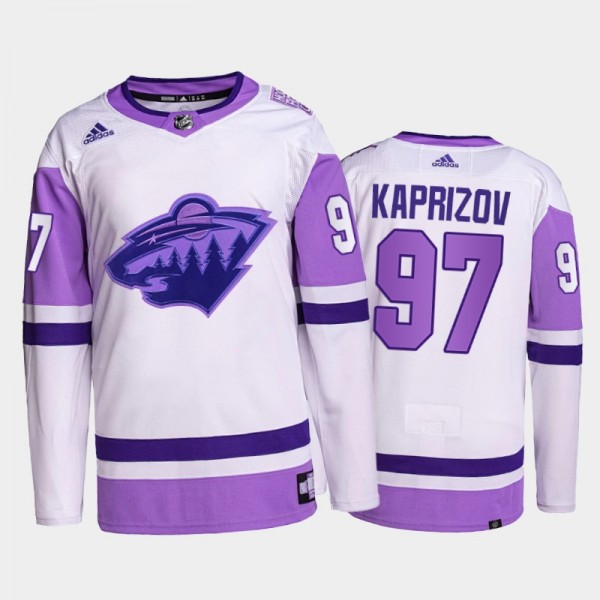 Minnesota Wild HockeyFightsCancer Kirill Kaprizov ...