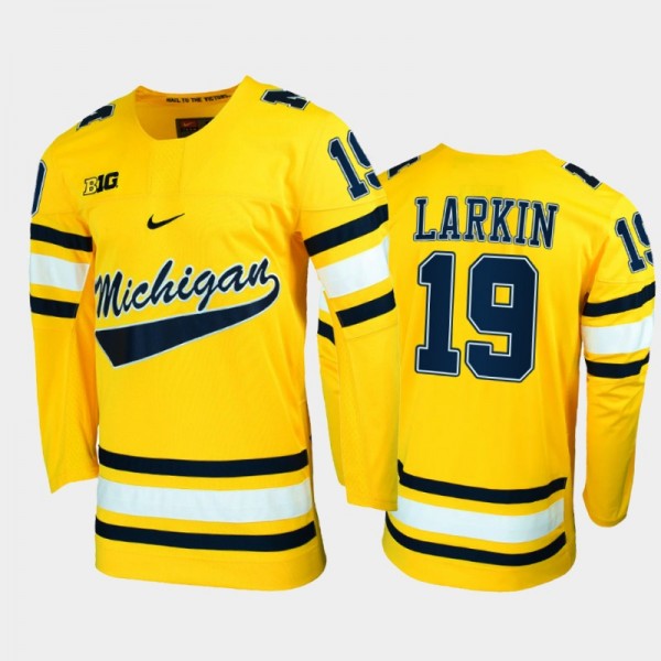Men Michigan Wolverines Dylan Larkin #19 College H...