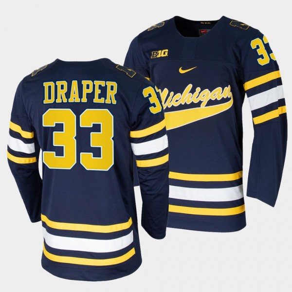 Kienan Draper Michigan Wolverines College Hockey N...
