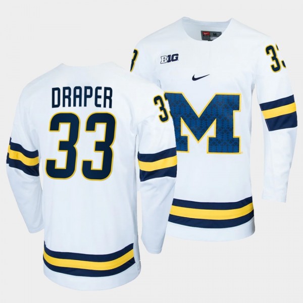Kienan Draper Michigan Wolverines College Hockey W...