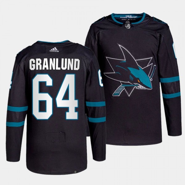 Mikael Granlund San Jose Sharks Alternate Black #6...