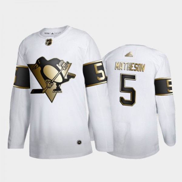 Pittsburgh Penguins Mike Matheson #5 Authentic Pla...
