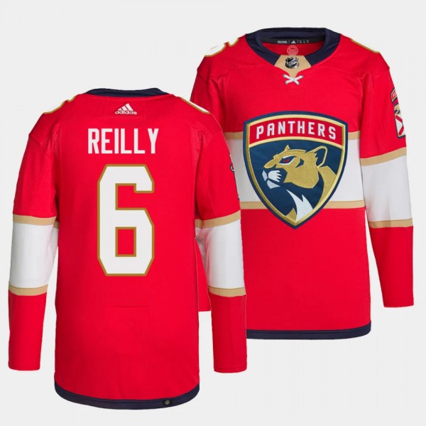 Mike Reilly Florida Panthers Home Red #6 Primegree...