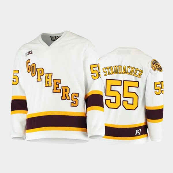 Men's Minnesota Golden Gophers Matt Staudacher #55...