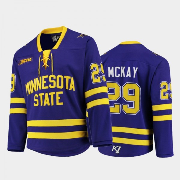 Minnesota State Mavericks Dryden Mckay #29 College...