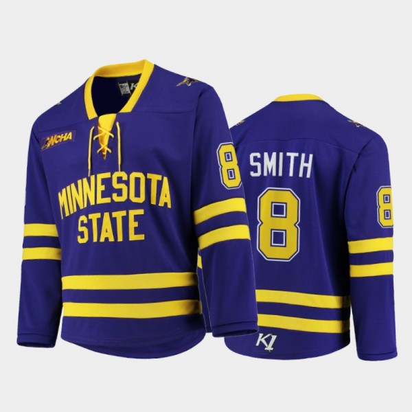 Minnesota State Mavericks Nathan Smith #8 College ...