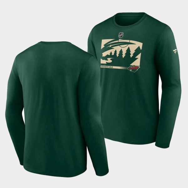 Minnesota Wild T-Shirt Authentic Pro Core Collecti...