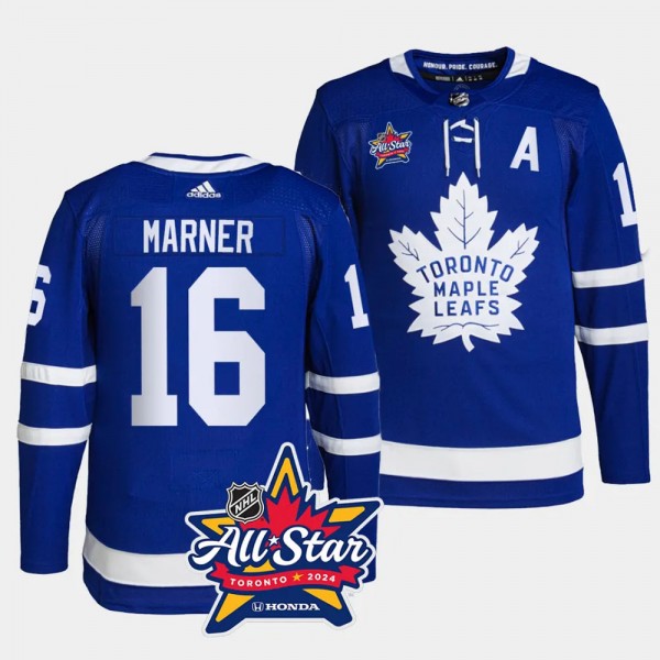 2024 NHL All-Star Logo Toronto Maple Leafs Mitch M...