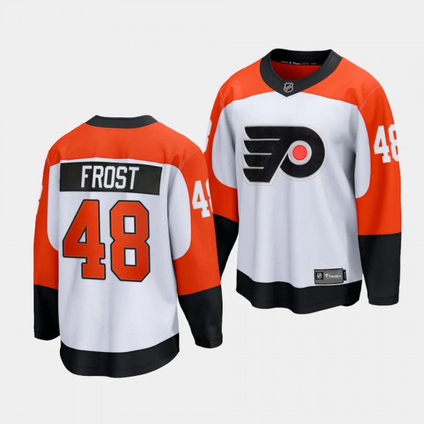 Morgan Frost Philadelphia Flyers 2023-24 Away Whit...