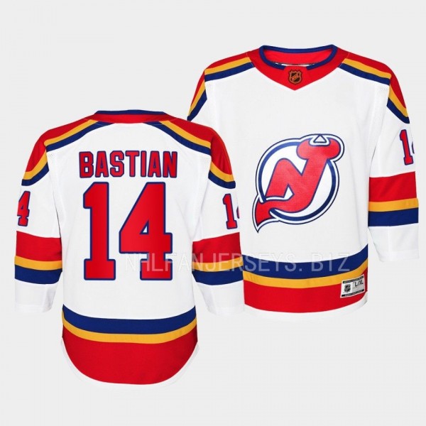 Nathan Bastian New Jersey Devils Youth Jersey 2022...