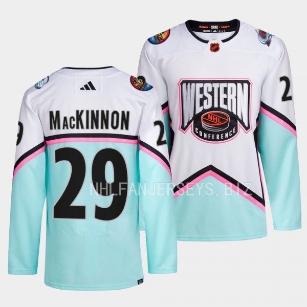 Nathan MacKinnon 2023 NHL All-Star Western Confere...