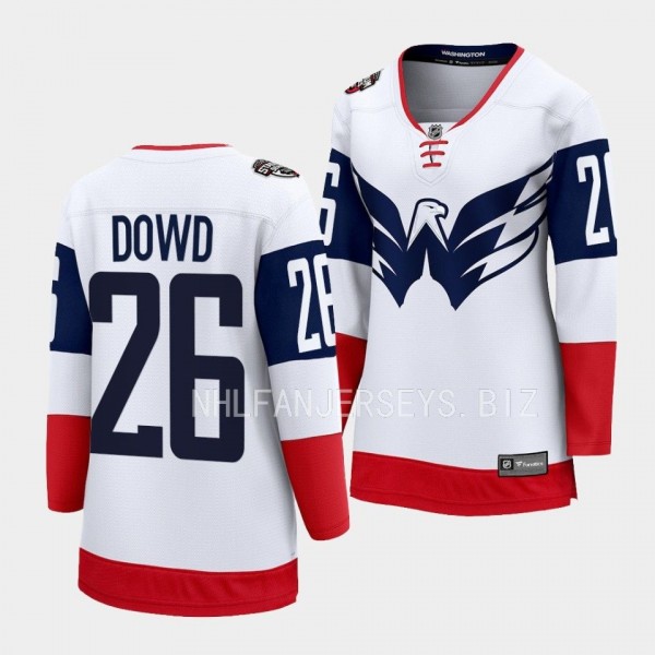 Nic Dowd Washington Capitals 2023 NHL Stadium Seri...