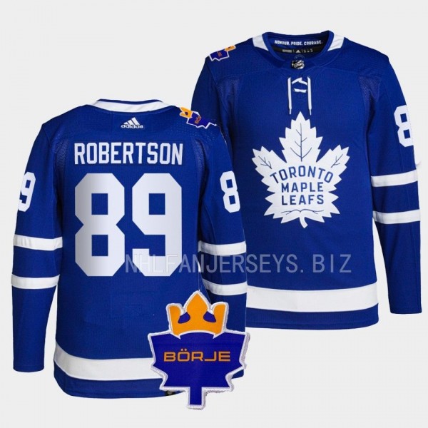 Toronto Maple Leafs 2022 The King Borje Patch Nick...