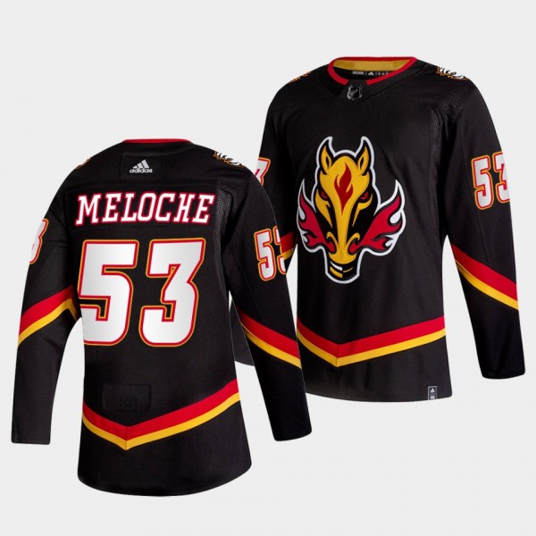 Calgary Flames Nicolas Meloche 2022-23 Alternate #...