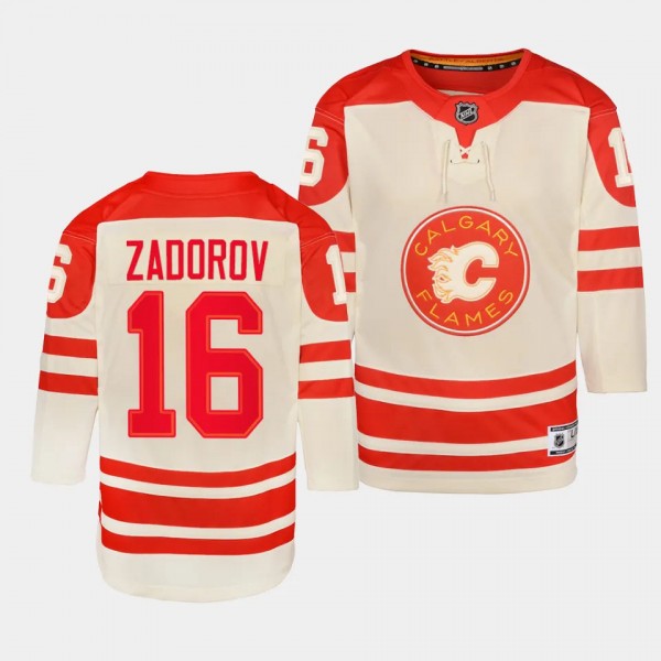 Nikita Zadorov Calgary Flames Youth Jersey 2023 NH...
