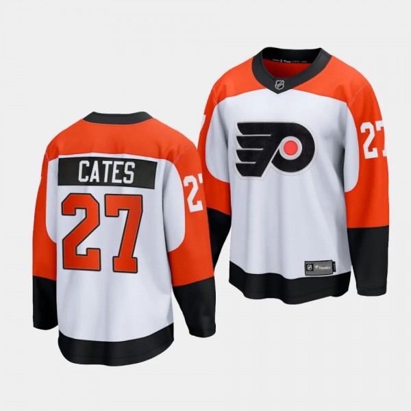Noah Cates Philadelphia Flyers 2023-24 Away White ...